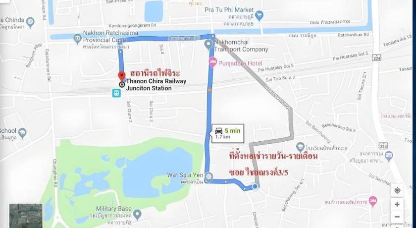 Chainarong Road Nakhonratchasima Eksteriør bilde